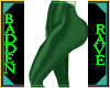 Green spandex legging LB