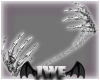 ⚚ Silver Skelly Hands