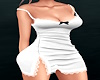 White Satin Slip/Bow