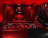 red furnished room