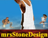 *MS* Top white/brown