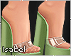 Green Summer  Heels