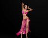 Pink belly dance outfit