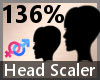 Head Scaler 136% F A