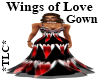 *TLC*Wings of Love Gown