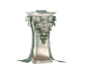 mint candle stand
