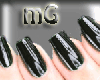 (mG)BLACK Nail SMLL Hand