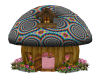 Rainbow Mushroom house