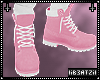 B! WInter Pink Boots