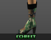 Uniform Forest Boots