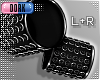 lDl Studded Brace Black