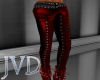 JVD Red PVC Pants