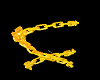 Wrist Chains Yellow L
