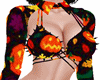 Halloween Top + Gloves