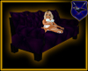 ! Purple Sofa 03b Black