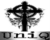 UniQ Skull Cross Tattoo