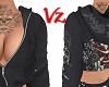 Hoodie NoFool Blk Tats
