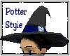 Potter Style Hat Blue