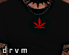 ☠ WEED Shirt red