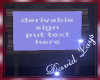 [DL] Derviable Sign 