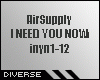 I Need You Now -Air Supp