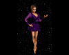 Purple Cocktail Dress