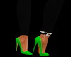 GREEN red bottoms