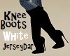 RLS Knee Boots w/White