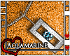 {N} Aquamarine Necklace