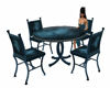 BB Blue Round Table