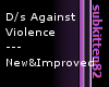 D/s against violence