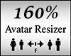 Avatar Scaler 160 %