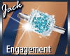 Blue Diamond Engagement