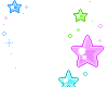 rainbow stars (animated)