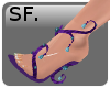SF. flower heels p/b