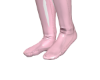 Pink Plastic Socks