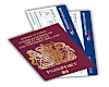 UK Passport & Tickets