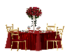 Wedding Red Table