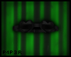 P| Heart Goggles Black