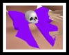 !R! Skull Bow Purple