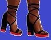 black n red hot shoe