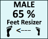 Feet Scaler 65%