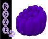 *R* Purple Bubble Chair
