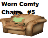 Worn Comfy Chair poses 5