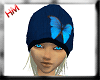 !HM! Blue Hat Blone Hair