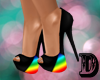 D Rainbow Night Shoes