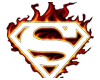 Flamming Superman Icon