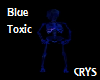 Blue Toxic Skeleton