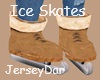 Ice Skates Suede