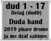 Duda band 2019